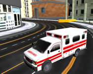 City ambulance emergency rescue Superman ingyen játék