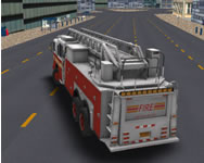 City fire truck rescue