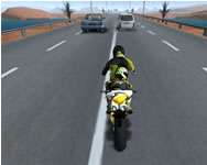 Highway traffic bike stunts játékok ingyen