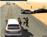 Zombie dead highway car race game játékok ingyen