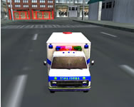 Best emergency ambulance rescue drive sim Superman HTML5 játék