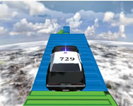 Impossible police car track 3D 2020 online